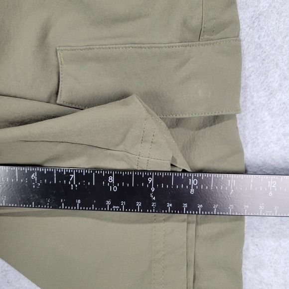 CABELAS XPG Shorts Men's 40 Green Cargo Hiking Outdoor Performance Zip Button - Picture 6 of 8